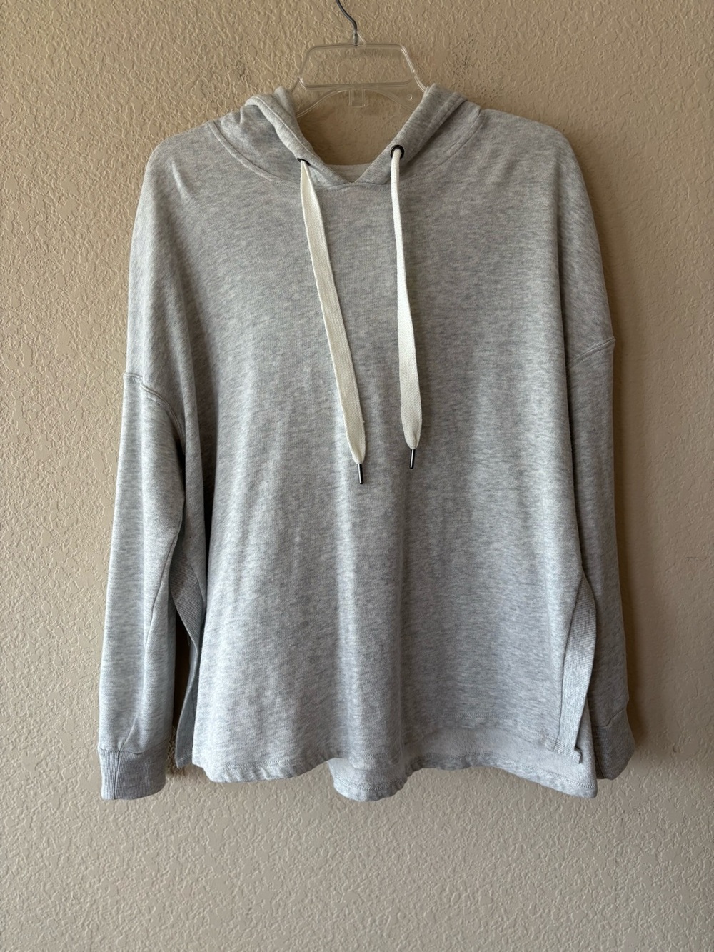 STARS ABOVE • Women’s Grey Hooded Sweatshirt With‎ Side Slits Size XXL